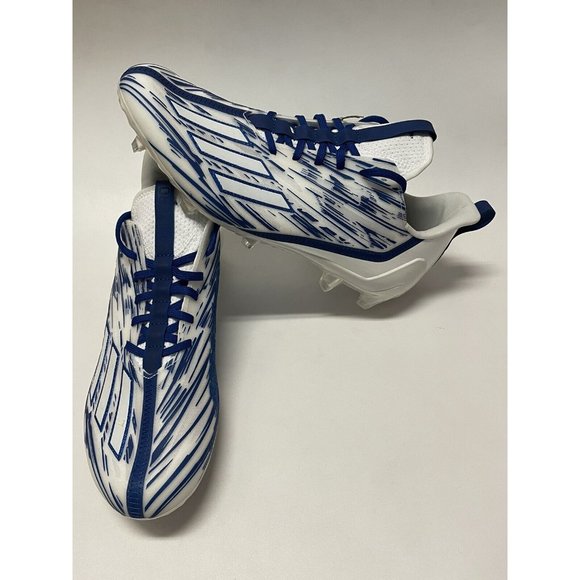 Adidas Adizero Football Cleats White Blue GW5059 Men’s Size 11 US main image 6